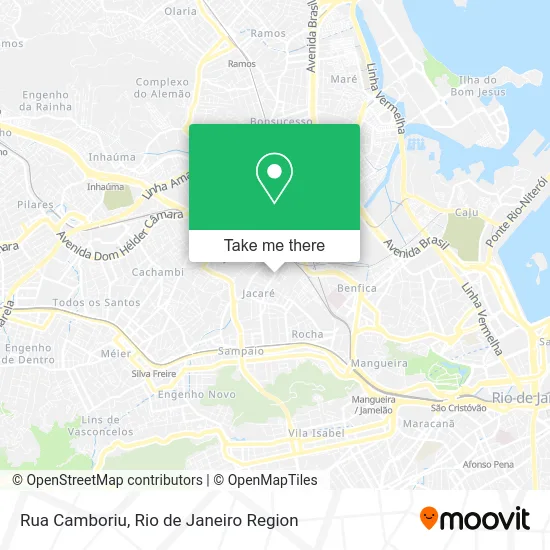 Rua Camboriu map