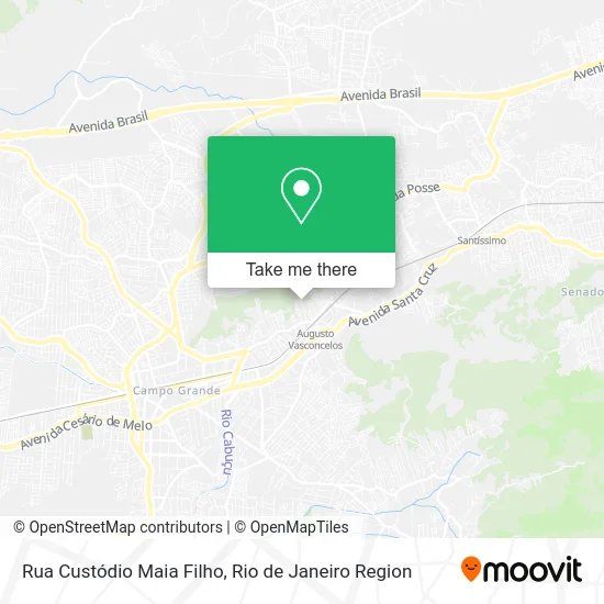 Rua Custódio Maia Filho map