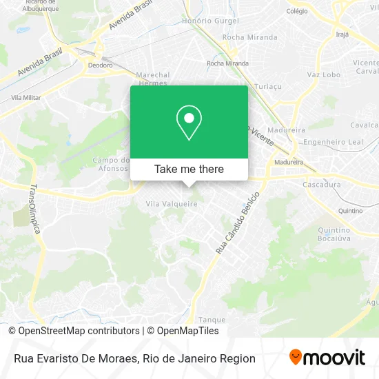Rua Evaristo De Moraes map