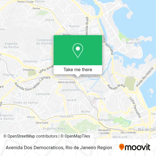 Avenida Dos Democraticos map