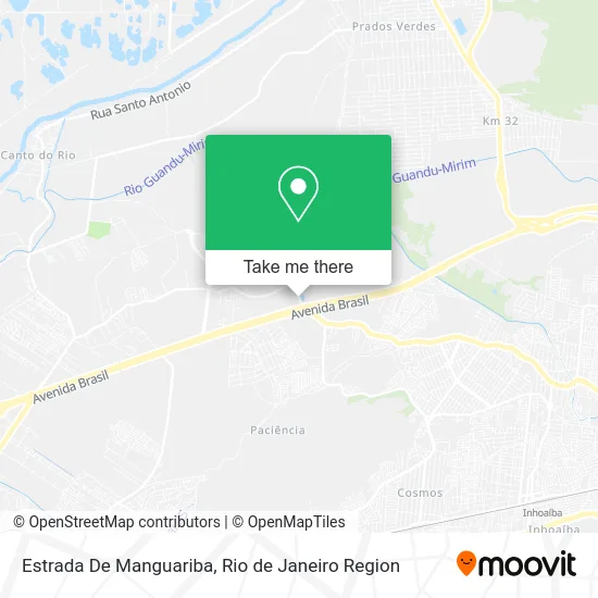 Estrada De Manguariba map