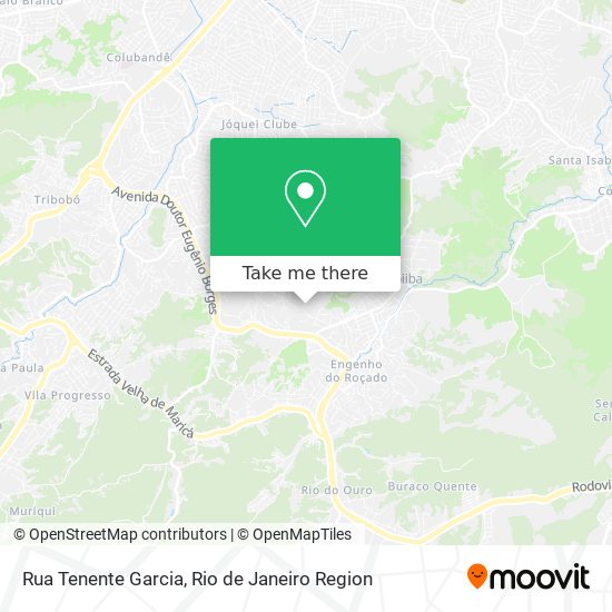 Rua Tenente Garcia map