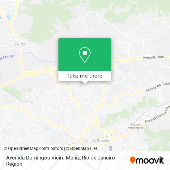 Avenida Domingos Vieira Muniz map