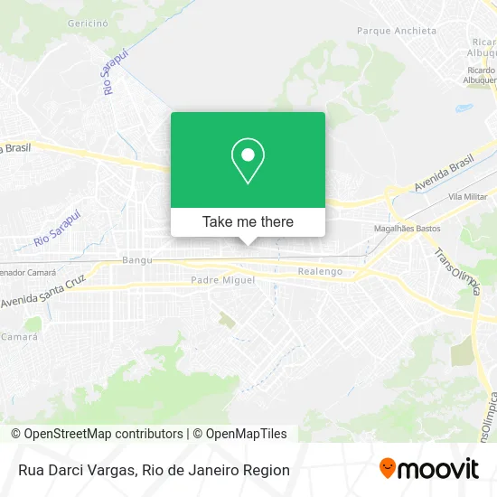 Rua Darci Vargas map