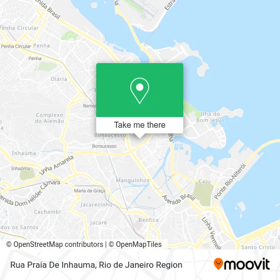 Rua Praia De Inhauma map