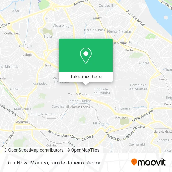 Rua Nova Maraca map
