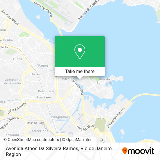 Avenida Athos Da Silveira Ramos map