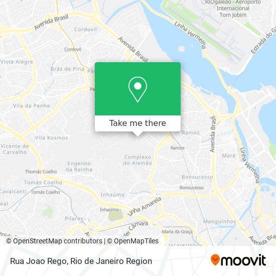 Rua Joao Rego map