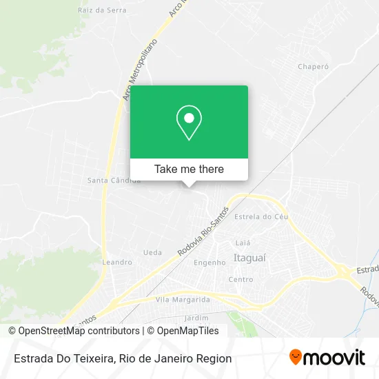 Estrada Do Teixeira map