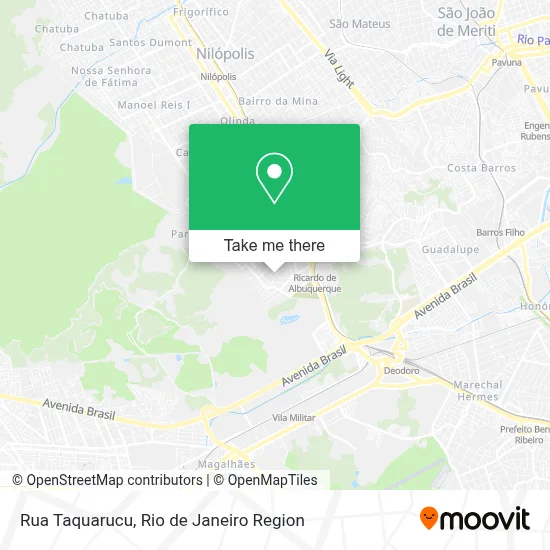 Rua Taquarucu map