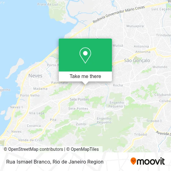 Rua Ismael Branco map