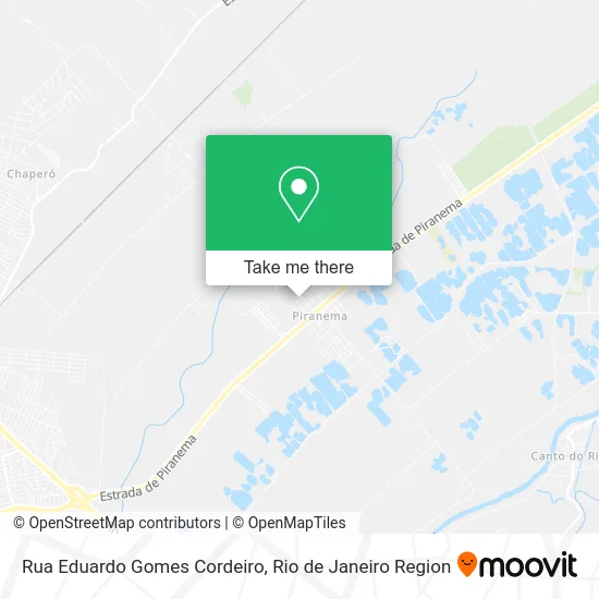 Rua Eduardo Gomes Cordeiro map