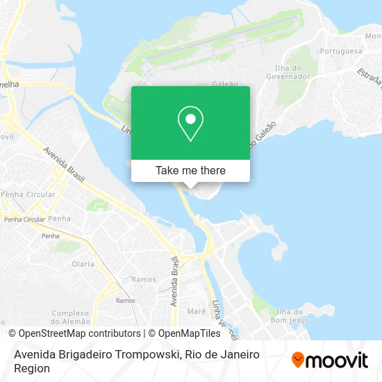 Avenida Brigadeiro Trompowski map