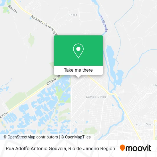 Rua Adolfo Antonio Gouveia map