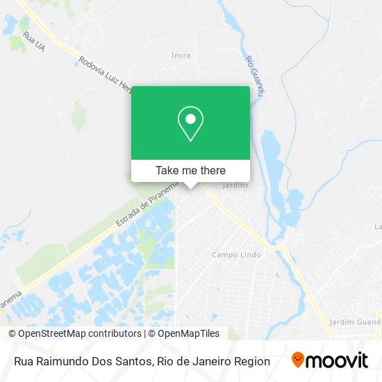 Rua Raimundo Dos Santos map