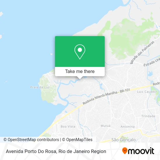 Avenida Porto Do Rosa map