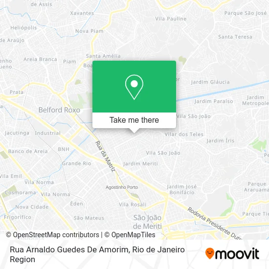 Rua Arnaldo Guedes De Amorim map