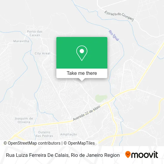 Rua Luiza Ferreira De Calais map