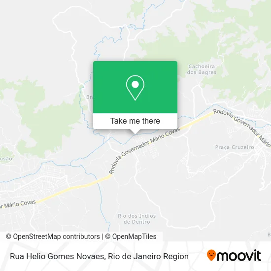 Rua Helio Gomes Novaes map