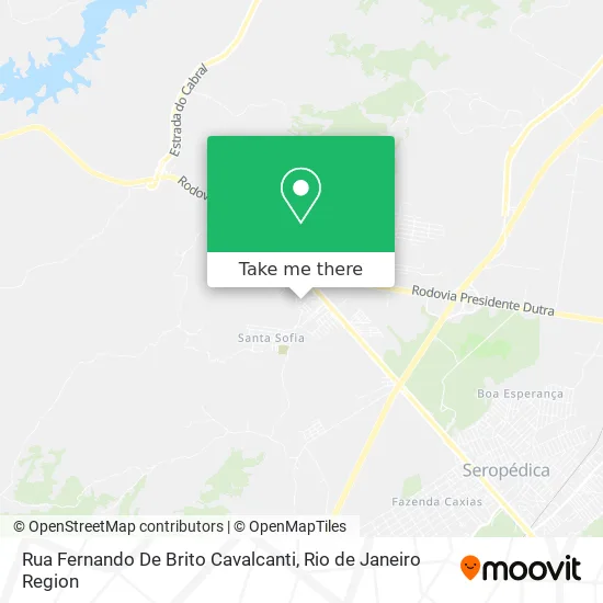 Rua Fernando De Brito Cavalcanti map