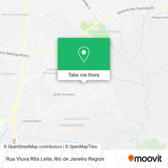 Rua Viuva Rita Leite map