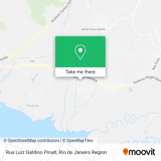 Rua Luiz Galdino Pinalt map