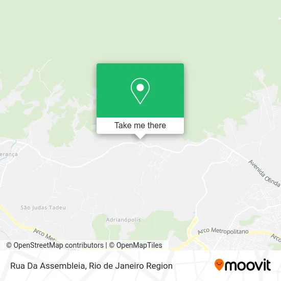 Rua Da Assembleia map