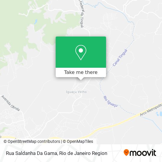 Rua Saldanha Da Gama map