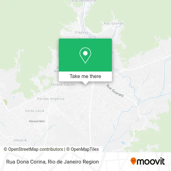 Rua Dona Corina map