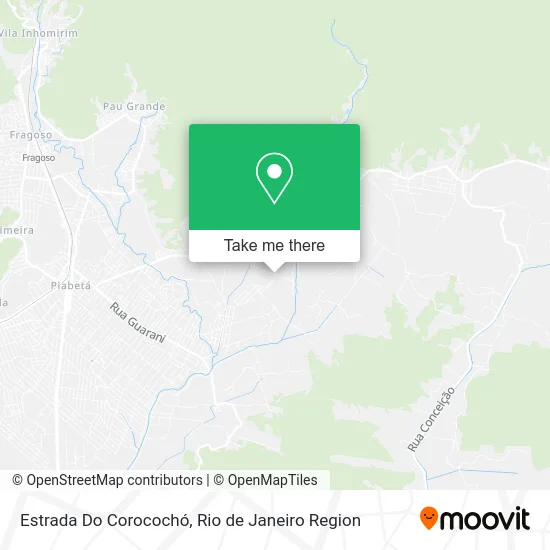 Estrada Do Corocochó map