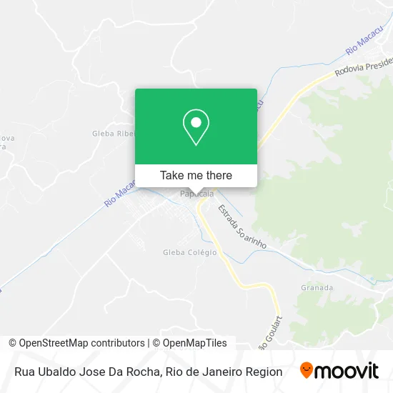 Rua Ubaldo Jose Da Rocha map
