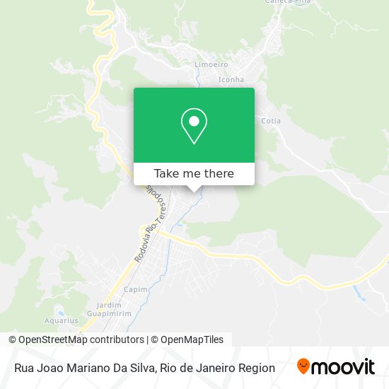 Rua Joao Mariano Da Silva map