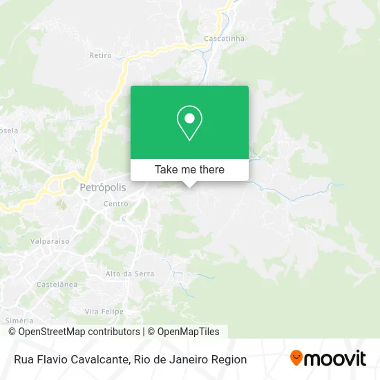 Rua Flavio Cavalcante map