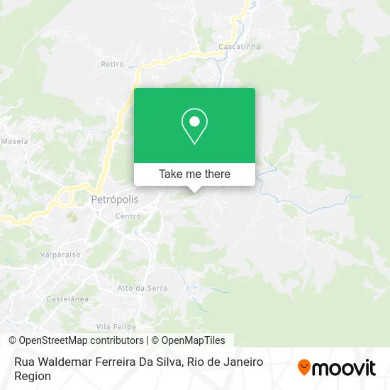 Rua Waldemar Ferreira Da Silva map