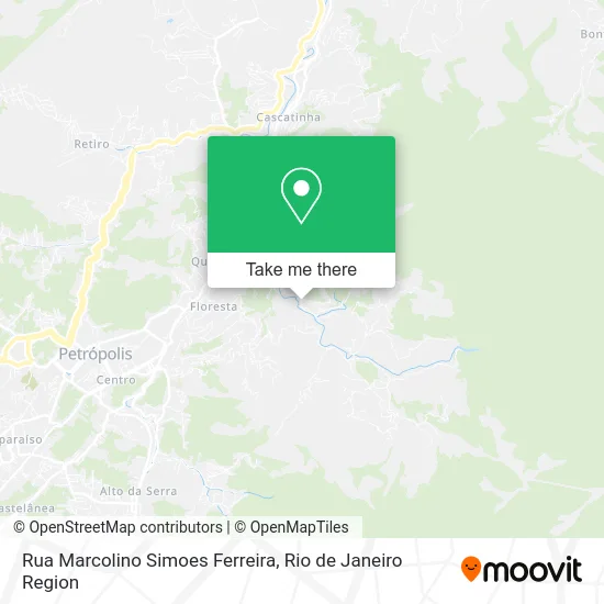 Rua Marcolino Simoes Ferreira map