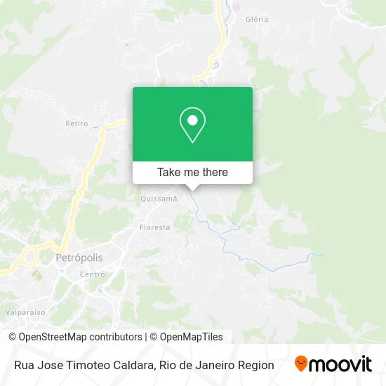 Rua Jose Timoteo Caldara map
