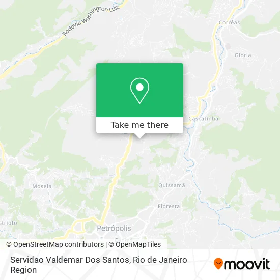 Servidao Valdemar Dos Santos map