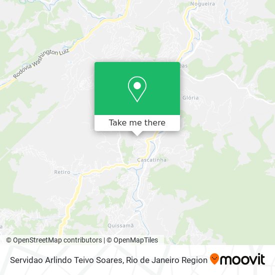 Mapa Servidao Arlindo Teivo Soares