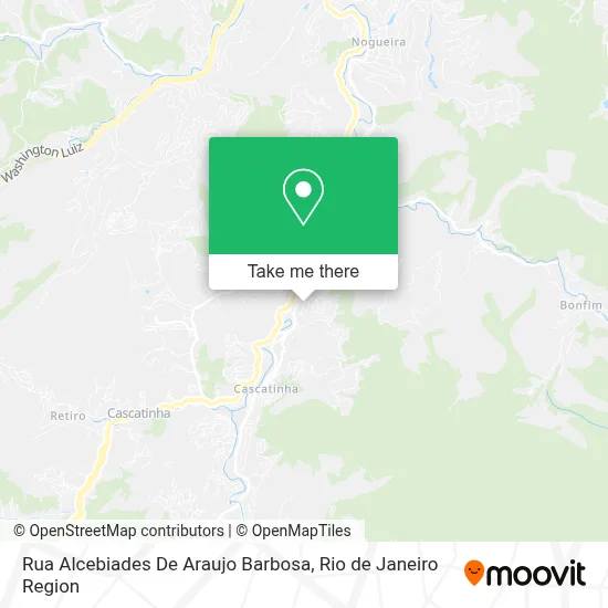 Rua Alcebiades De Araujo Barbosa map