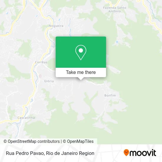 Rua Pedro Pavao map