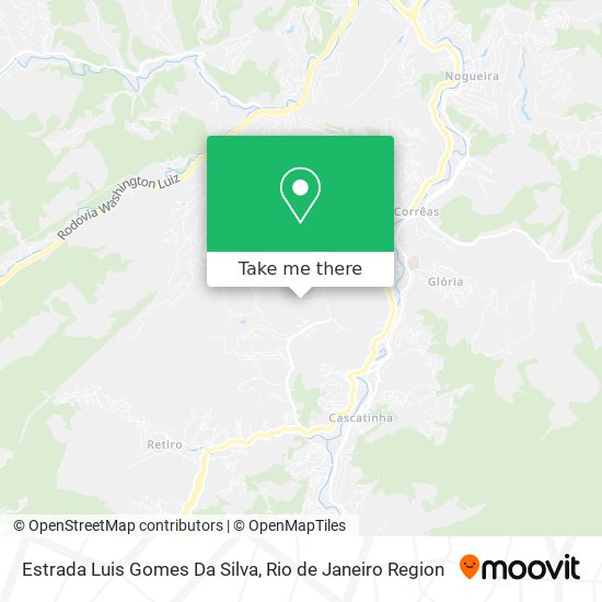 Estrada Luis Gomes Da Silva map