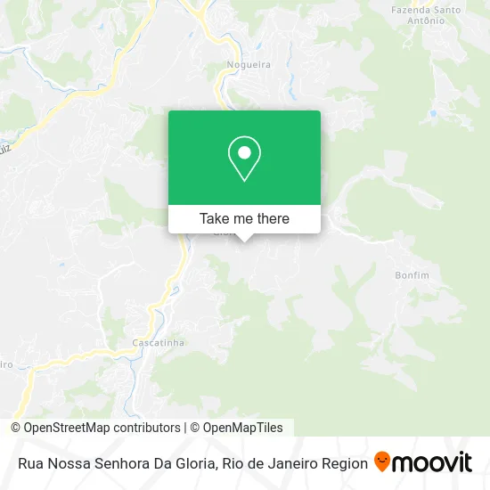 Rua Nossa Senhora Da Gloria map