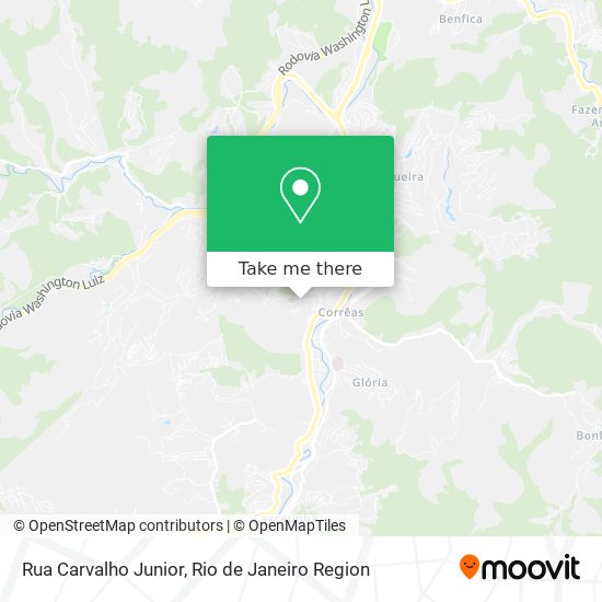Rua Carvalho Junior map