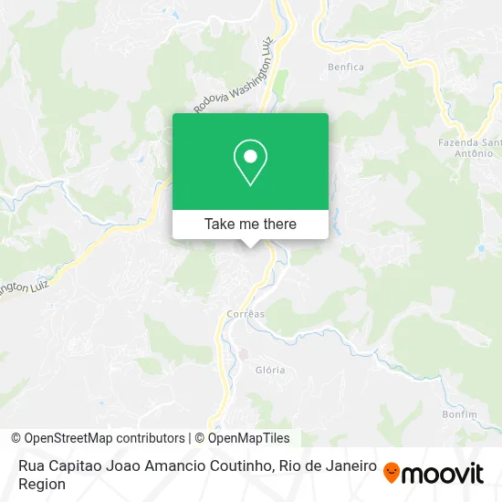Rua Capitao Joao Amancio Coutinho map