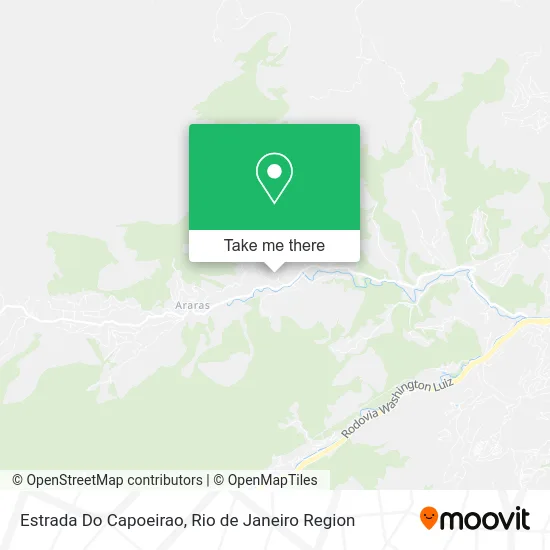 Estrada Do Capoeirao map