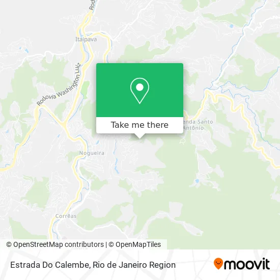 Estrada Do Calembe map