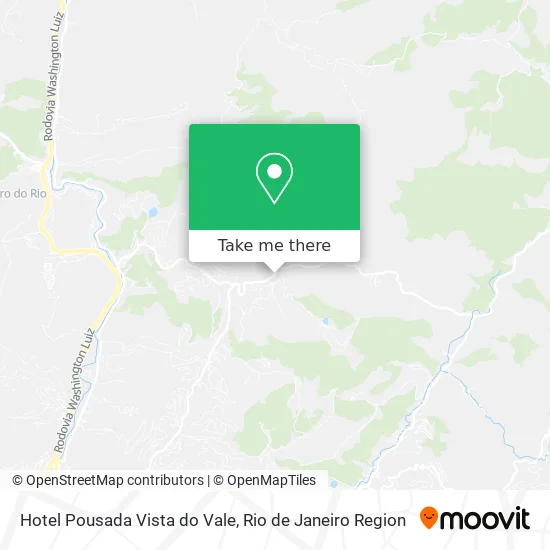 Hotel Pousada Vista do Vale map