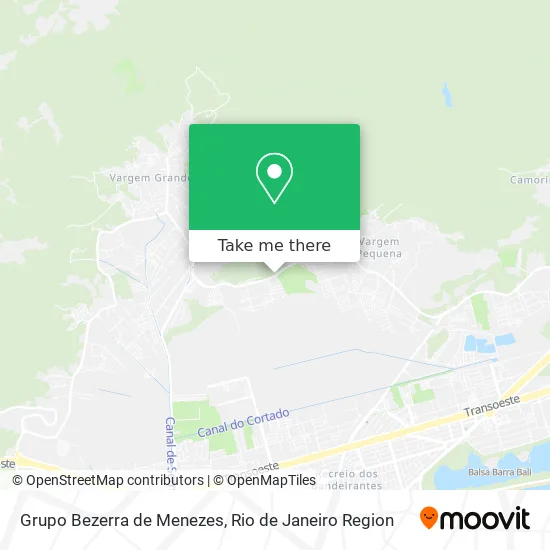 Grupo Bezerra de Menezes map