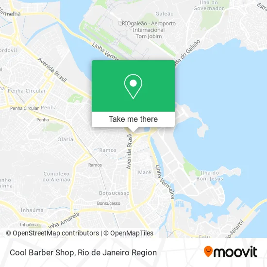 Cool Barber Shop map