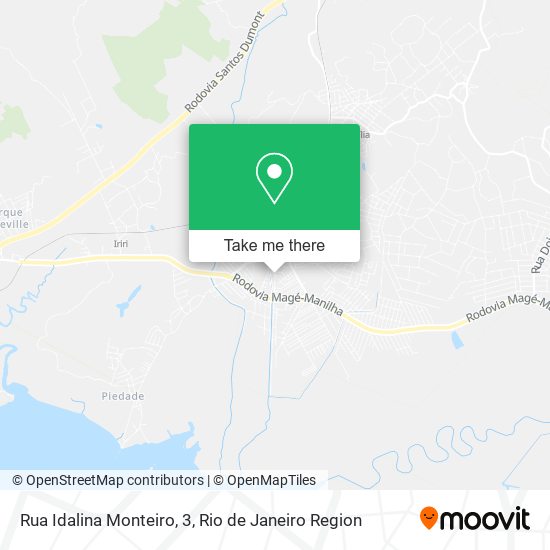 Rua Idalina Monteiro, 3 map
